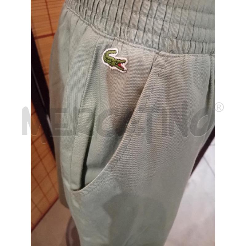 BERMUDA DONNA S/M LACOSTE VERDE AMPIO | Mercatino dell'Usato Manduria 2