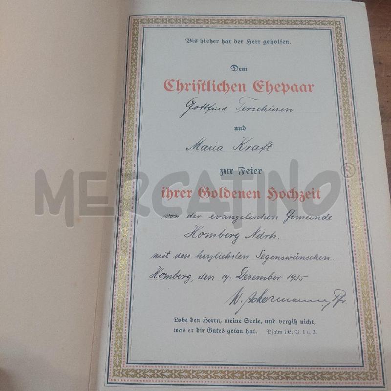 BIBBIA JUBILAUMS BIBEL 1934 DIE BIBEL D. MARTIN LUTHERS  | Mercatino dell'Usato Manduria 4