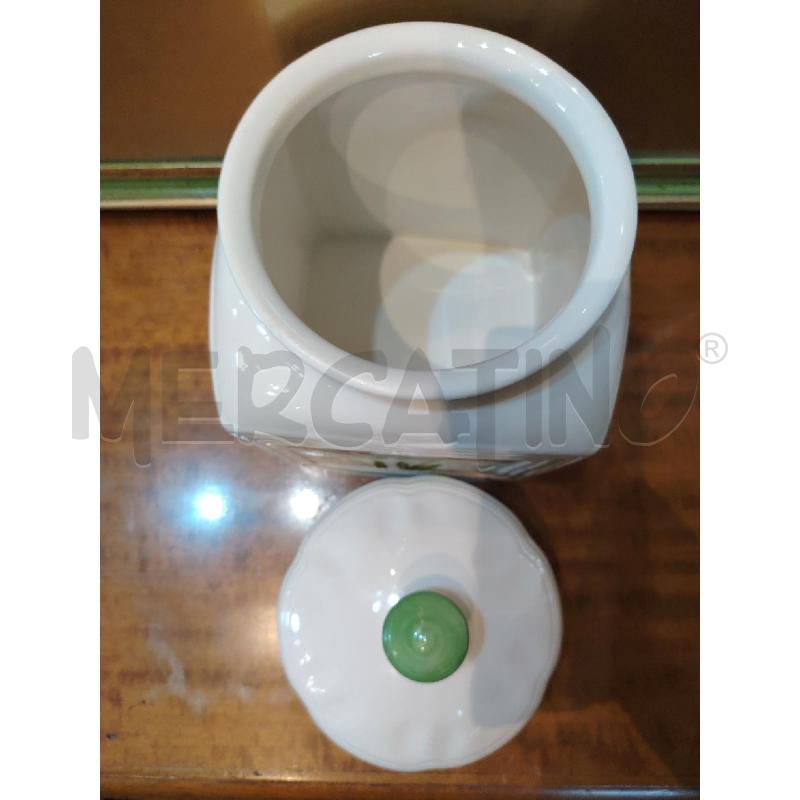 BISCOTTIERA VILLEROY & BOCH BORDINI VERDI FIORI GIALLI  | Mercatino dell'Usato Manduria 4