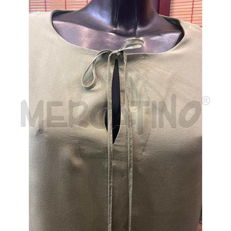 BLUSA DONNA 44 MAX MARA STUDIO VERDE SETA | Mercatino dell'Usato Manduria 3