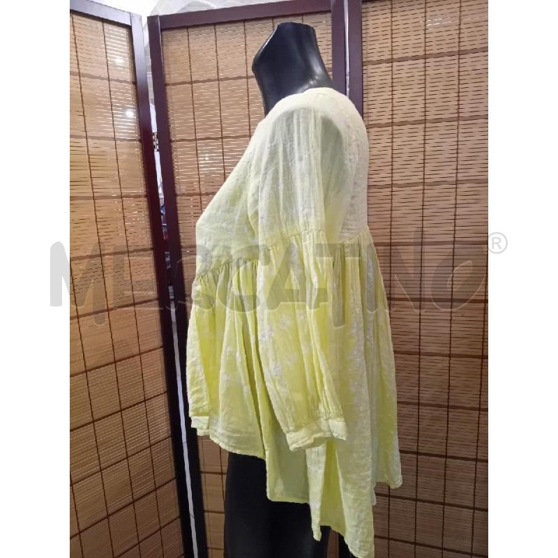 BLUSA DONNA XS ANTIK BATIK GIALLA BIANCA  | Mercatino dell'Usato Manduria 2