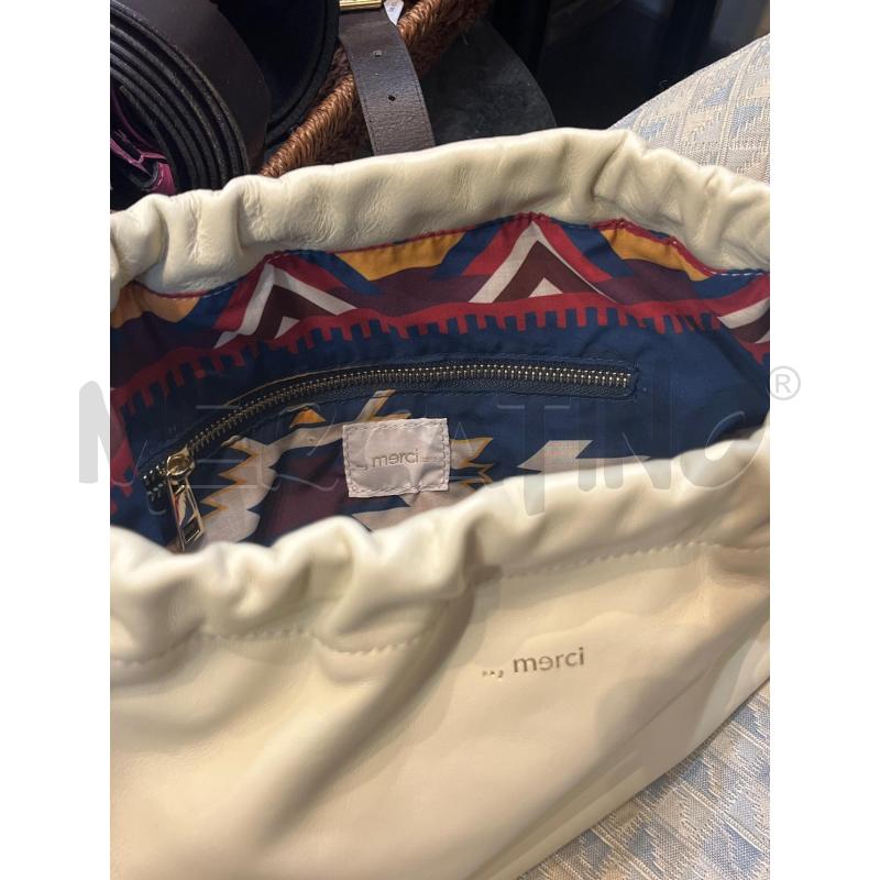 BORSA DONNA ...MERCI PELLE AVORIO | Mercatino dell'Usato Manduria 5