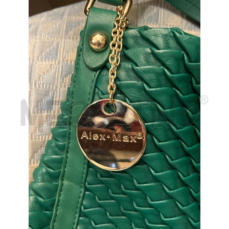 BORSA DONNA ALEX . MAX VERDE  | Mercatino dell'Usato Manduria 5