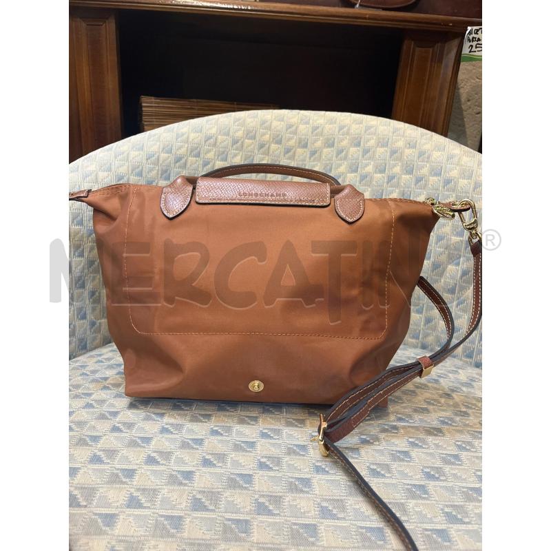 BORSA DONNA LONGCHAMP PARIS MARRONE  | Mercatino dell'Usato Manduria 2