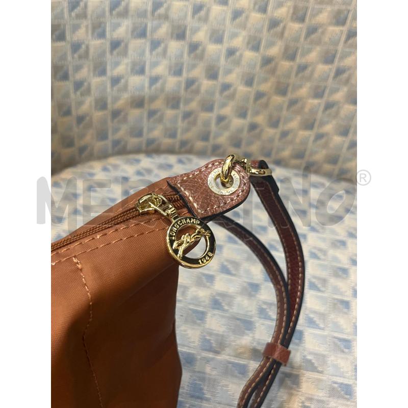 BORSA DONNA LONGCHAMP PARIS MARRONE  | Mercatino dell'Usato Manduria 5