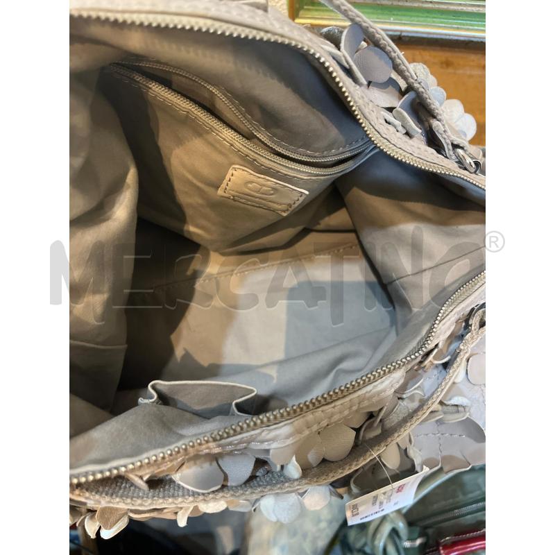 BORSA DONNA MARINA GALANTI TORTORA FIORI PETALI RILIEVO | Mercatino dell'Usato Manduria 3