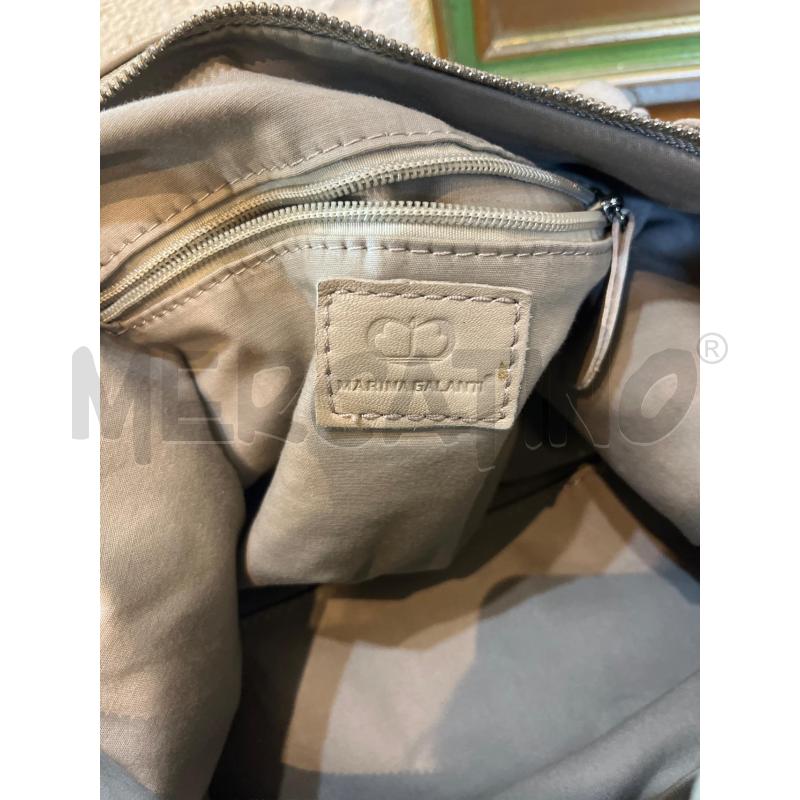 BORSA DONNA MARINA GALANTI TORTORA FIORI PETALI RILIEVO | Mercatino dell'Usato Manduria 4