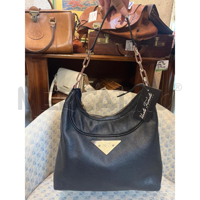 BORSA DONNA TRUSSARDI PELLE NERA  | Mercatino dell'Usato Manduria 1