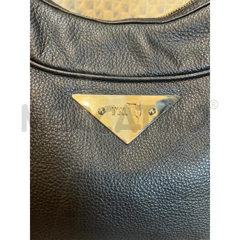 BORSA DONNA TRUSSARDI PELLE NERA  | Mercatino dell'Usato Manduria 3