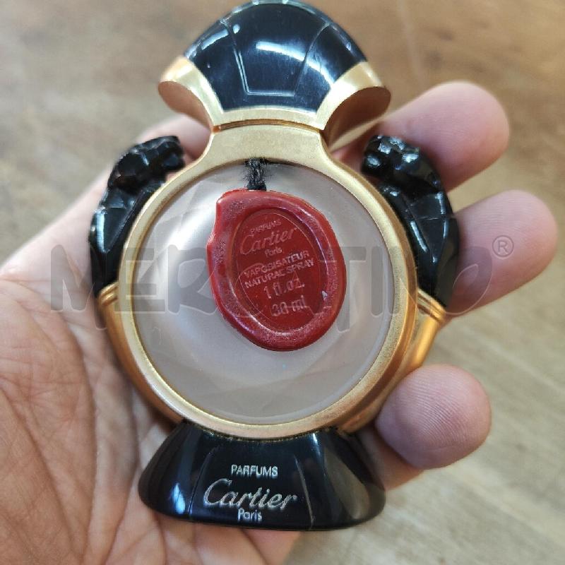 BOTTIGLIA PROFUMO CARTIER PANTHERE VUOTA VINTAGE 80'S | Mercatino dell'Usato Manduria 5