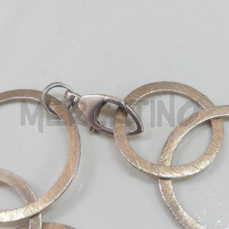 BRACCIALE A MAGLIA SFERICA ARG DORATO | Mercatino dell'Usato Manduria 3