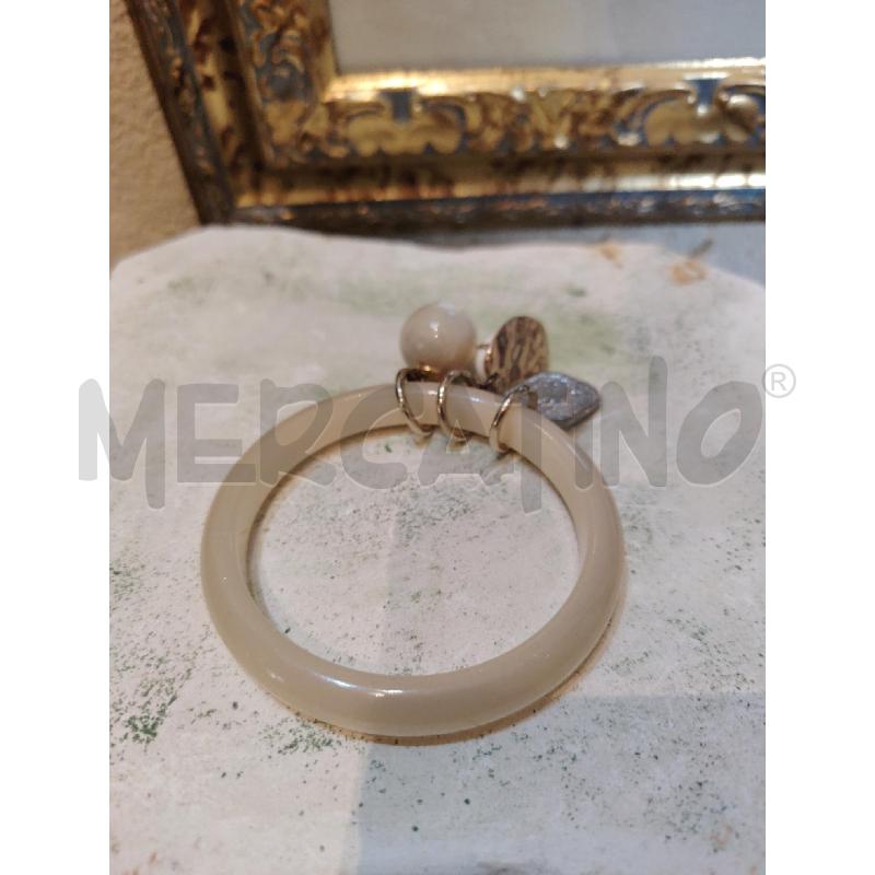 BRACCIALE PAVIÈ PARIS RIGIDO PANNA 3 CIONDOLI | Mercatino dell'Usato Manduria 2
