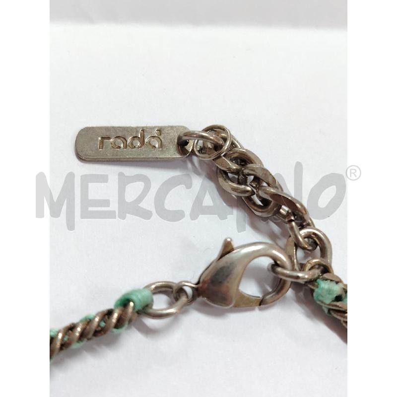BRACCIALE RADÀ CRISTALLI BIANCO TURCHESI  | Mercatino dell'Usato Manduria 4