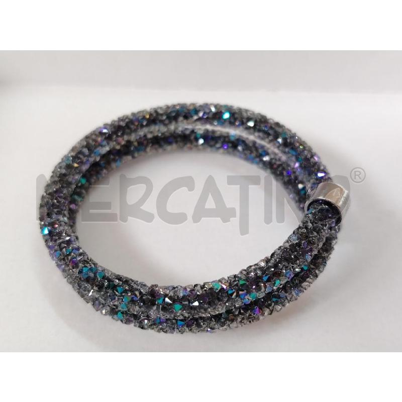 BRACCIALE SWAROVSKI CRYSTALDUST AZZURRO | Mercatino dell'Usato Manduria 1