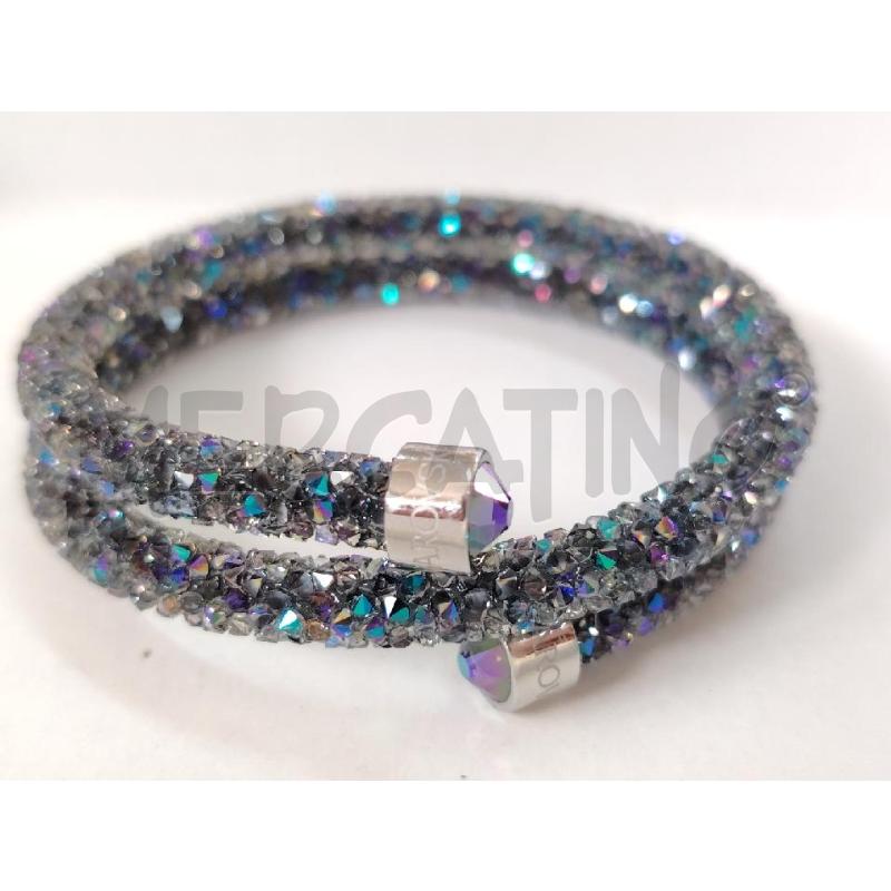 BRACCIALE SWAROVSKI CRYSTALDUST AZZURRO | Mercatino dell'Usato Manduria 2