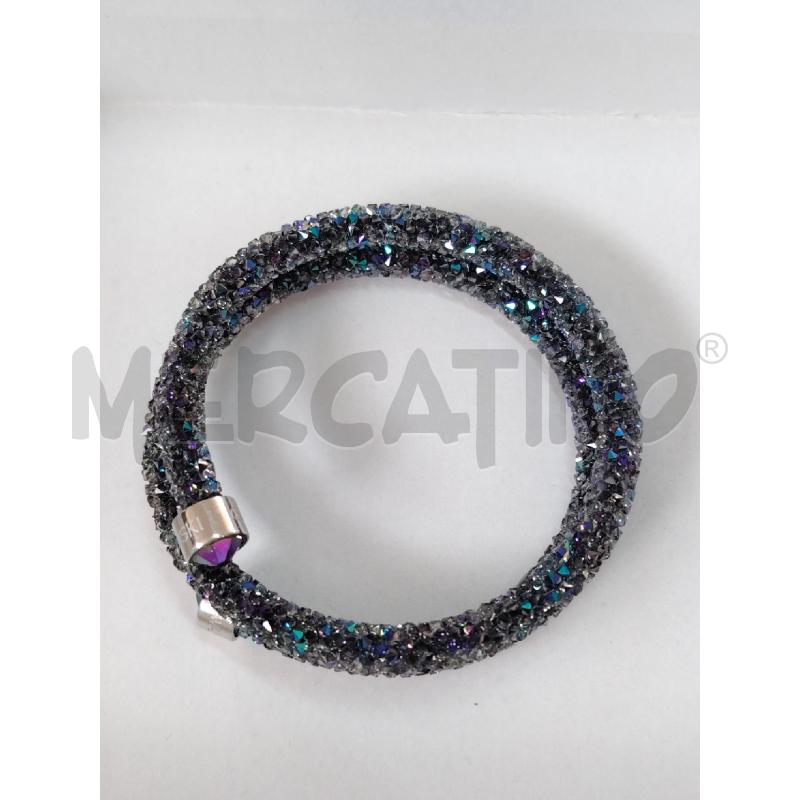 BRACCIALE SWAROVSKI CRYSTALDUST AZZURRO | Mercatino dell'Usato Manduria 4
