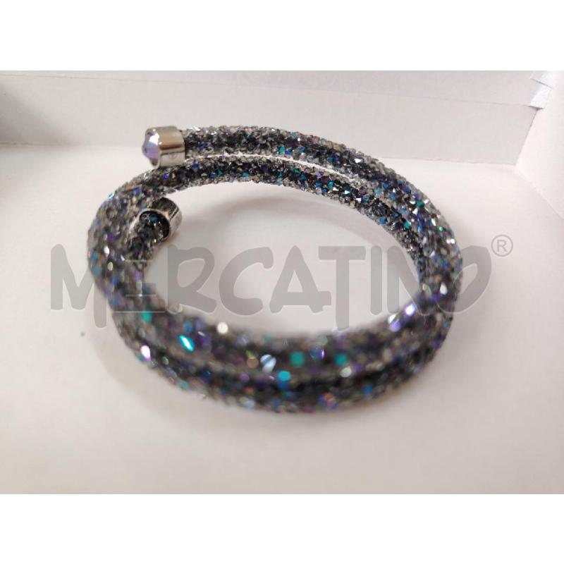 BRACCIALE SWAROVSKI CRYSTALDUST AZZURRO | Mercatino dell'Usato Manduria 5
