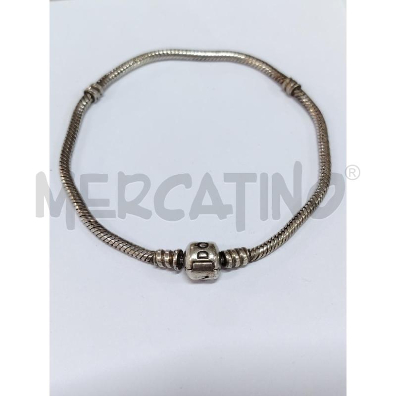 BRACCIALE UOMO PANDORA ARG  | Mercatino dell'Usato Manduria 1