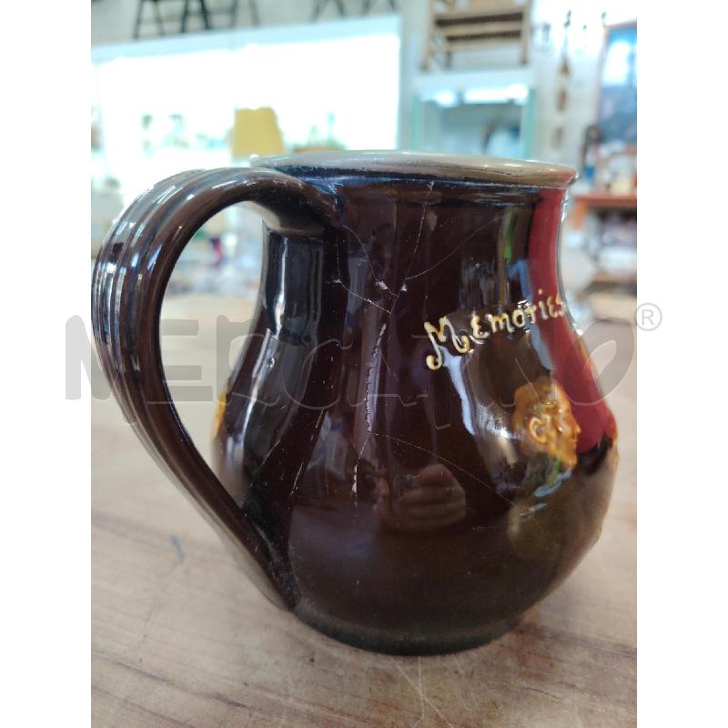 BROCCA ROYAL DOULTON CERAMICA MARRONE MEMORIES BORDO ARG FELATA | Mercatino dell'Usato Manduria 4
