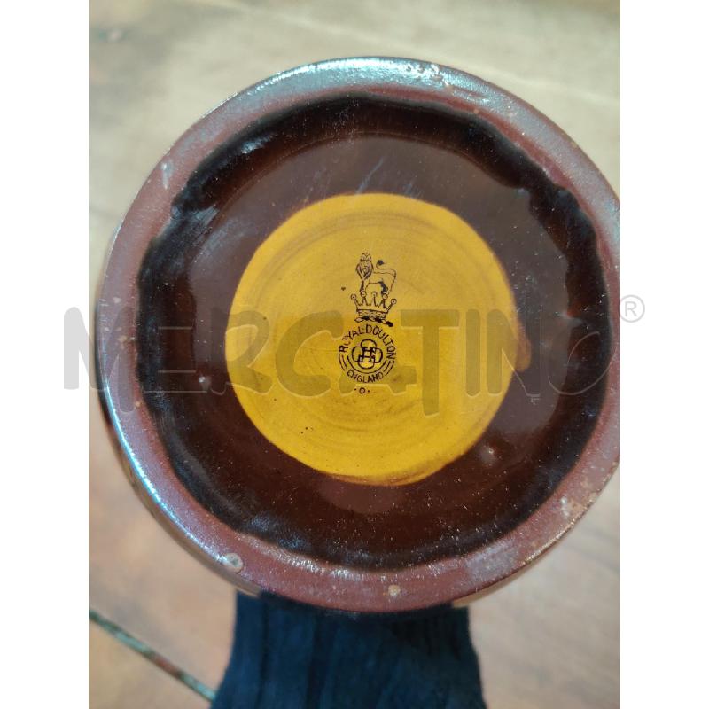 BROCCA ROYAL DOULTON CERAMICA MARRONE MEMORIES BORDO ARG FELATA | Mercatino dell'Usato Manduria 5