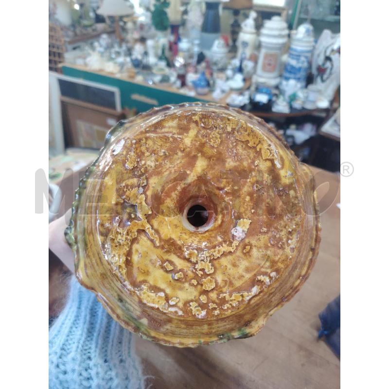BUGIA CERAMICA ATTR PAOLO CONDURSO VOLTO DIFETTI | Mercatino dell'Usato Manduria 5