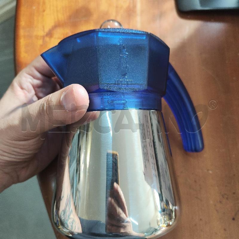 CAFFETTIERA BIALETTI AMERIKANA ACCIAIO BLU | Mercatino dell'Usato Manduria 4