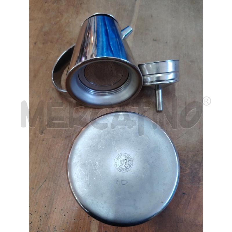 CAFFETTIERA INOX G.B. MIA | Mercatino dell'Usato Manduria 5