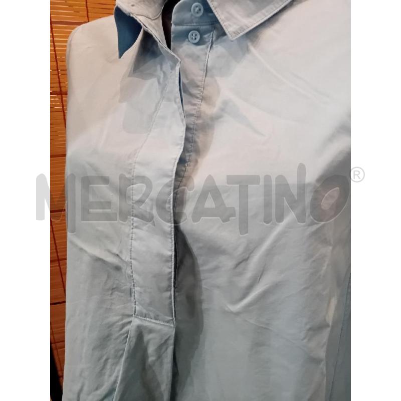 CAMICIA DONNA 40 COS AZZURRA AMPIA  | Mercatino dell'Usato Manduria 4