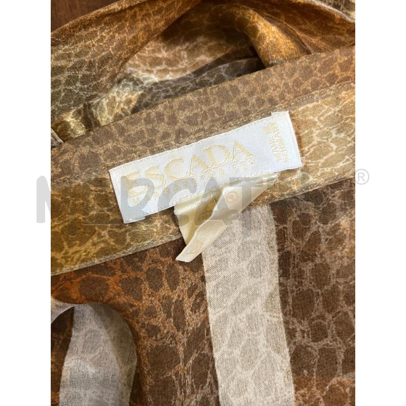CAMICIA DONNA ESCADA SETA ANIMALER EFFETTO RETTILE   | Mercatino dell'Usato Manduria 5