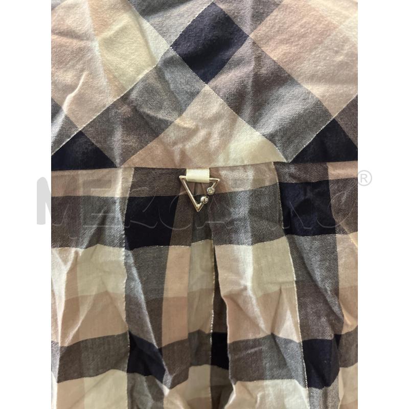 CAMICIA DONNA M GUESS QUADRI BEIGE NERI | Mercatino dell'Usato Manduria 3