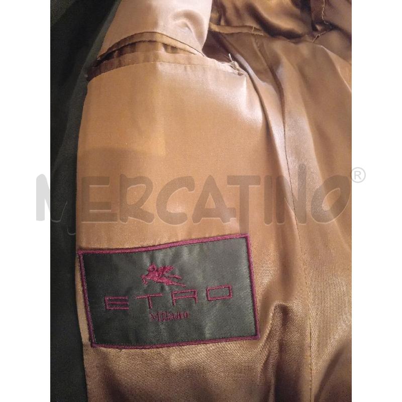 CAPPOTTO DONNA 42 ETRO MARRONE COTONE INT FODERA RUGGINE  | Mercatino dell'Usato Manduria 5