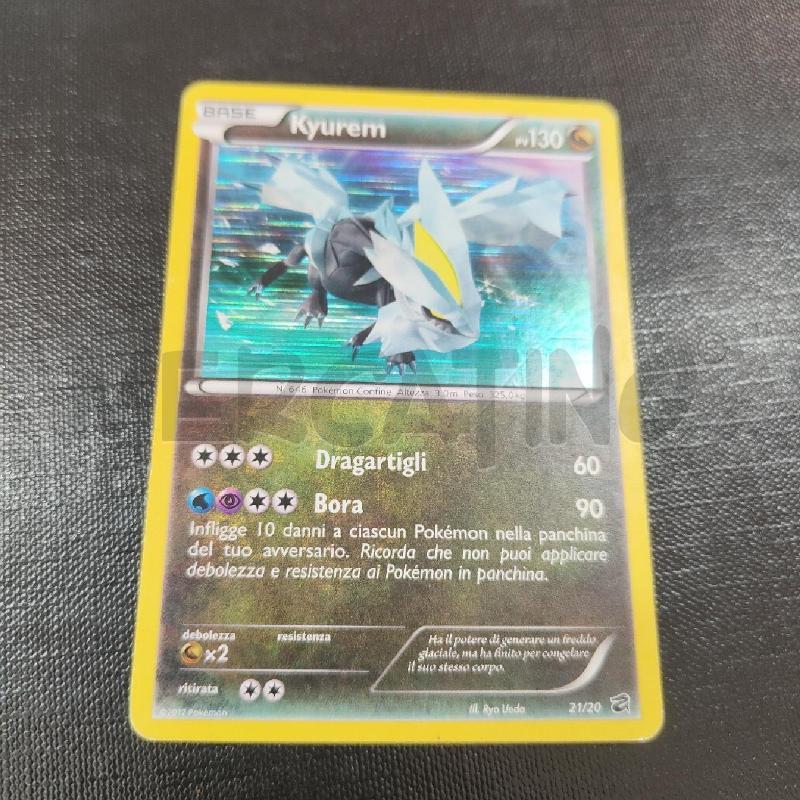 CARTA POKEMON KYUREM 21/20 | Mercatino dell'Usato Manduria 1