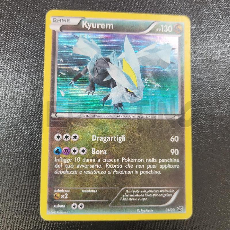 CARTA POKEMON KYUREM 21/20 | Mercatino dell'Usato Manduria 2