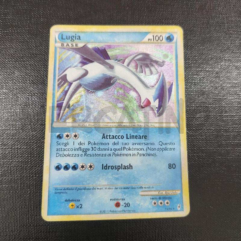 CARTA POKEMON LUGIA HOLO 15/95 | Mercatino dell'Usato Manduria 1