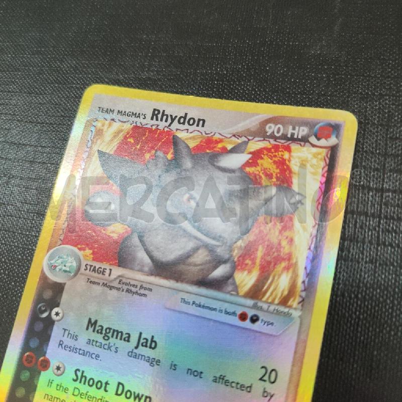 CARTA POKEMON RHYDON 11/95 REV | Mercatino dell'Usato Manduria 3