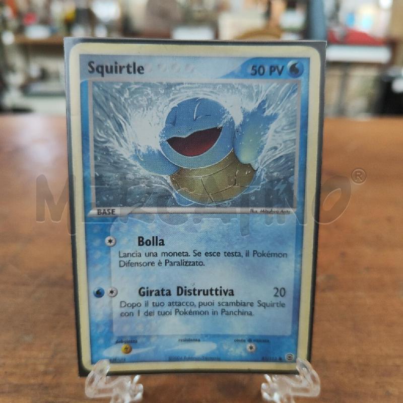 CARTA POKEMON SQUIRTLE 83/112 HOLO | Mercatino dell'Usato Manduria 1
