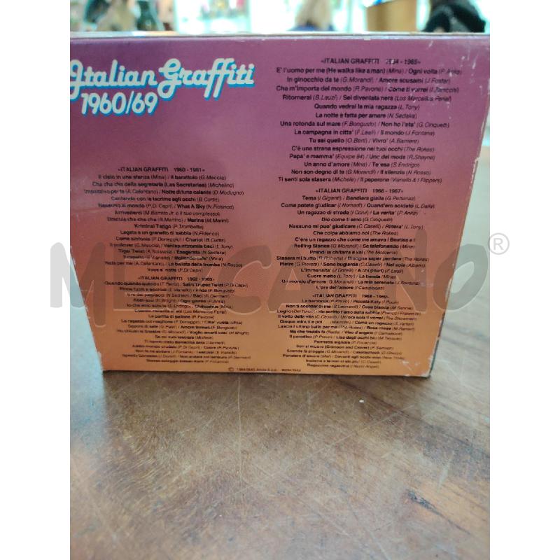 COFANETTO 5 CD BOX SET ITALIAN GRAFFITI 1960/69 | Mercatino dell'Usato Manduria 4