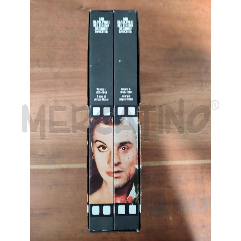 COFANETTO DOPPIO LIBRI 100 CAPOLAVORI DEL CINEMA SECONDO TASCHEN | Mercatino dell'Usato Manduria 2