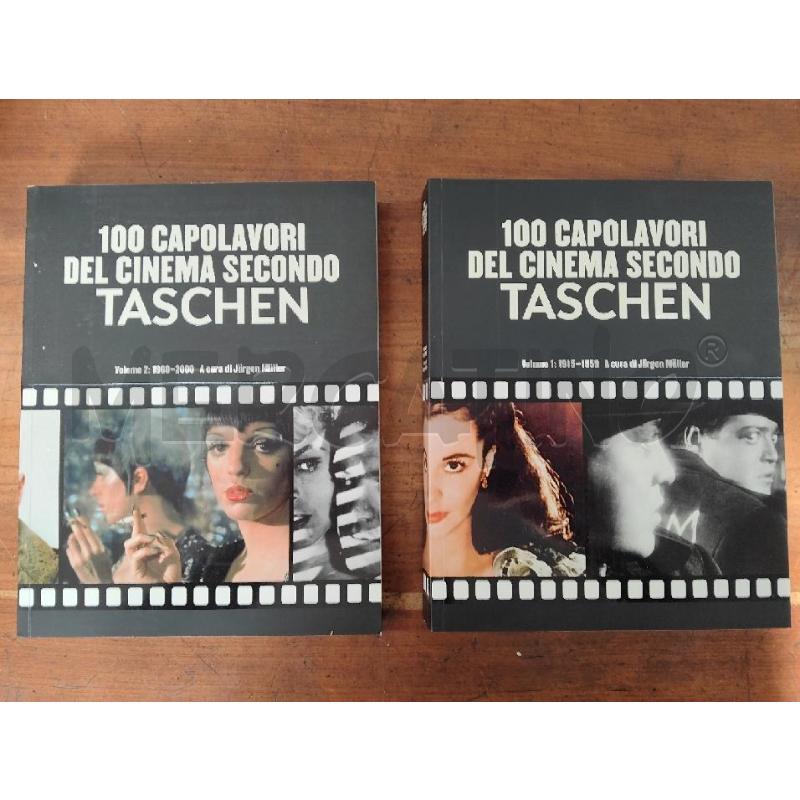COFANETTO DOPPIO LIBRI 100 CAPOLAVORI DEL CINEMA SECONDO TASCHEN | Mercatino dell'Usato Manduria 4