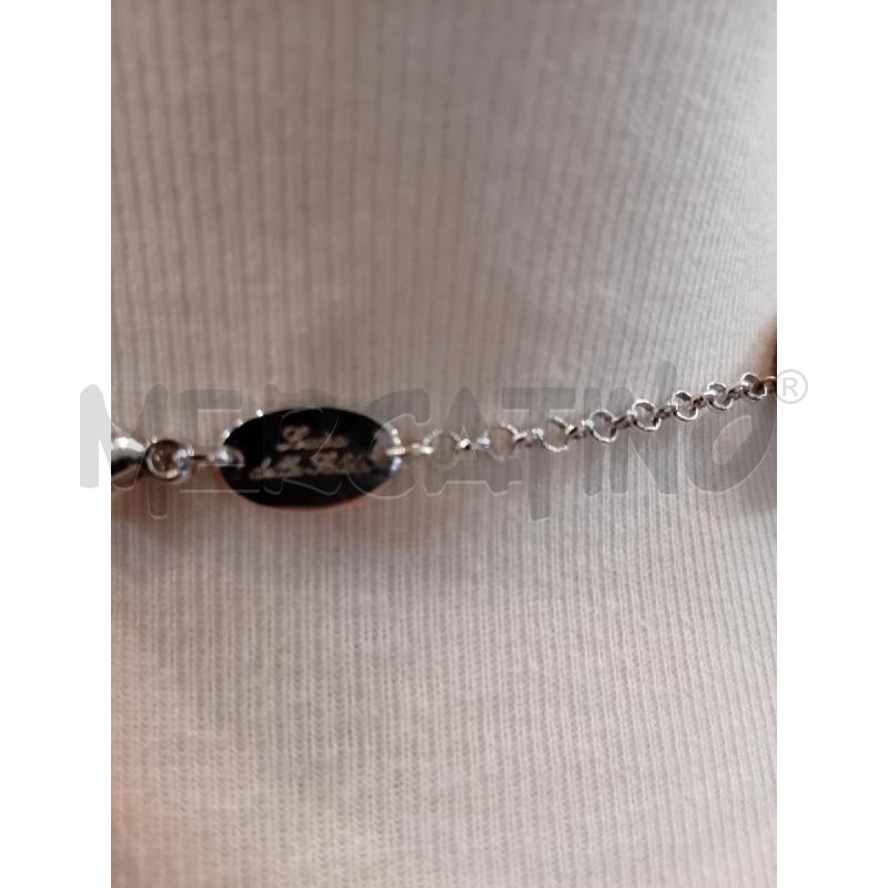 COLLANA LUISA DELLA SALDA ARG PERLINE SFERE ROSSE | Mercatino dell'Usato Manduria 4