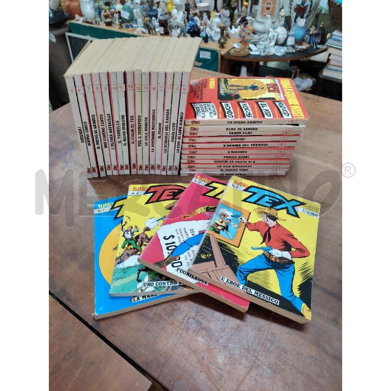 COLLEZIONE FUMETTI TEX 1-29 + 31 PREZZO LIRE 2000 | Mercatino dell'Usato Manduria 1