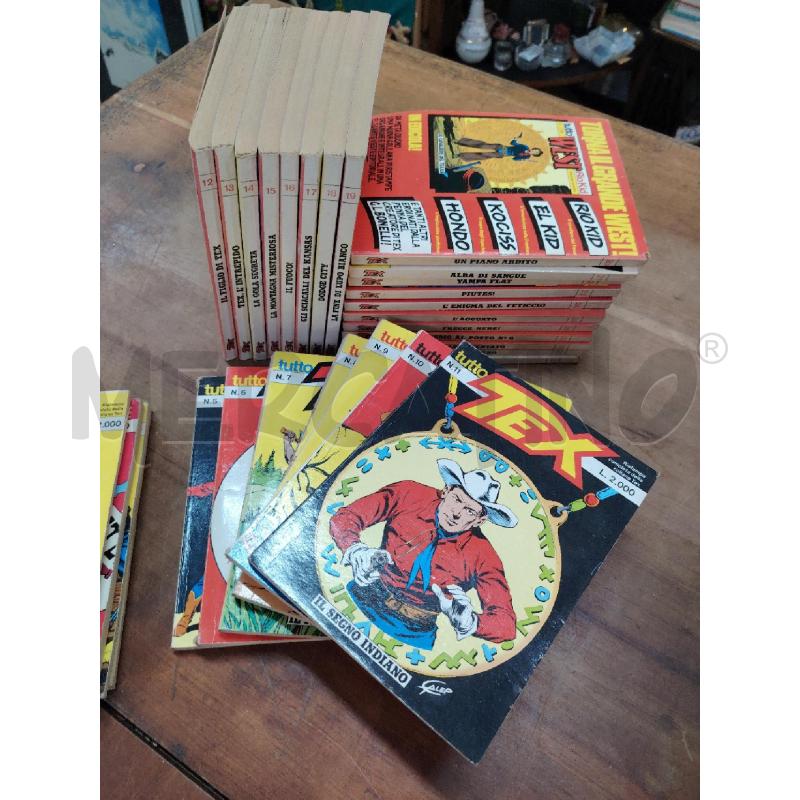 COLLEZIONE FUMETTI TEX 1-29 + 31 PREZZO LIRE 2000 | Mercatino dell'Usato Manduria 2