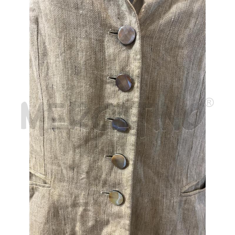 COMPLETO DONNA 42 ESCADA BEIGE LINO  | Mercatino dell'Usato Manduria 3