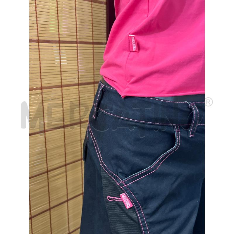 COMPLETO DONNA TOP+PANTALONE MOSCHINO FUCSIA NERO | Mercatino dell'Usato Manduria 2