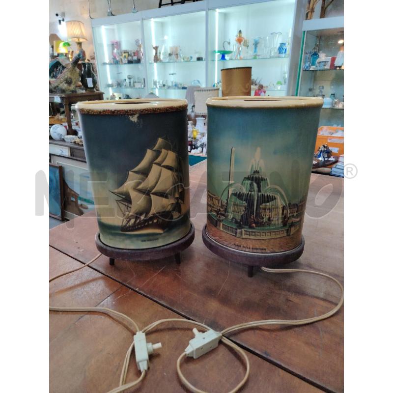 COPPIA LAMPADE ECONOLITE VELIERI/MONUMENTI | Mercatino dell'Usato Manduria 4