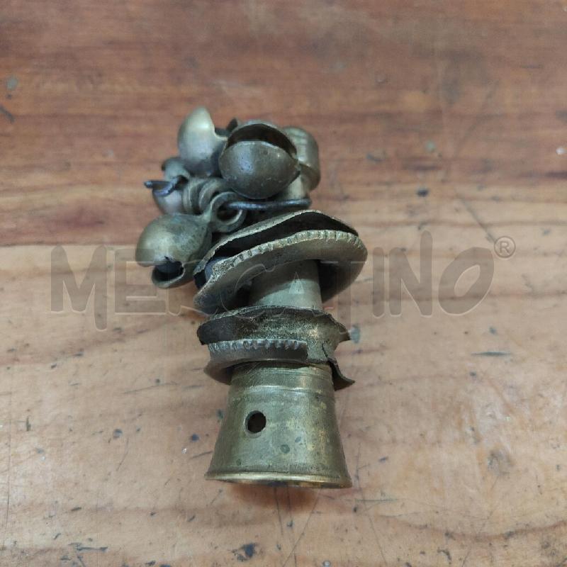 COPRI CORNO INDIANO CAMPANELLINI OTTONE | Mercatino dell'Usato Manduria 1