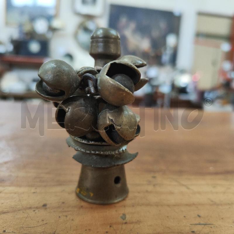 COPRI CORNO INDIANO CAMPANELLINI OTTONE | Mercatino dell'Usato Manduria 3