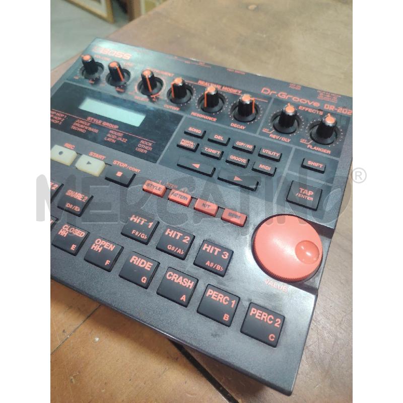 DRUM MACHINE BOSS DR. GROOVE DR-202  | Mercatino dell'Usato Manduria 3