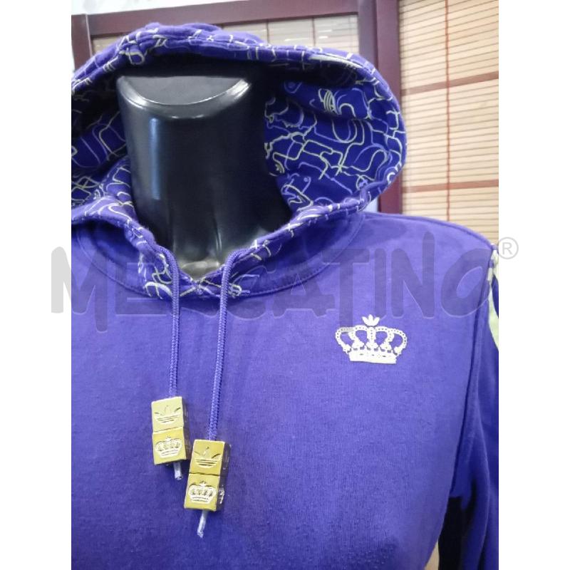 FELPA DONNA M ADIDAS REVERSIBILE VIOLA COLLABORAZIONE MISSY ELLIOT  | Mercatino dell'Usato Manduria 4