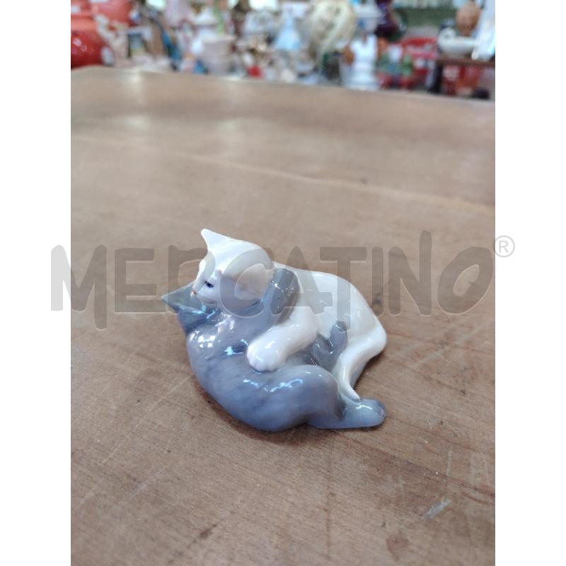 FIGURINE ROYAL COPENHAGEN 683 GATTI CHE GIOCANO | Mercatino dell'Usato Manduria 1